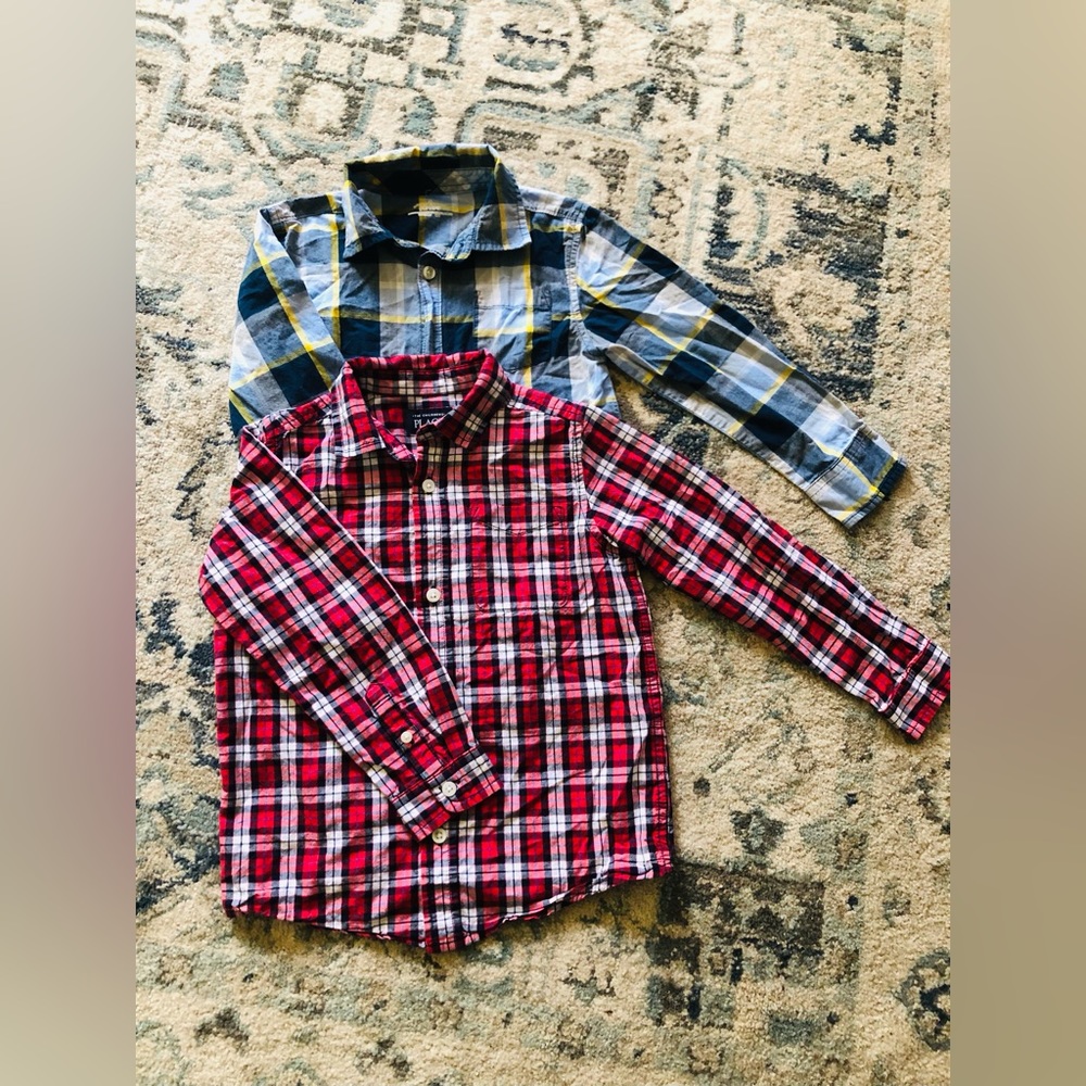 Bundle of 2 boys flannels